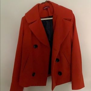 Orange Peacoat